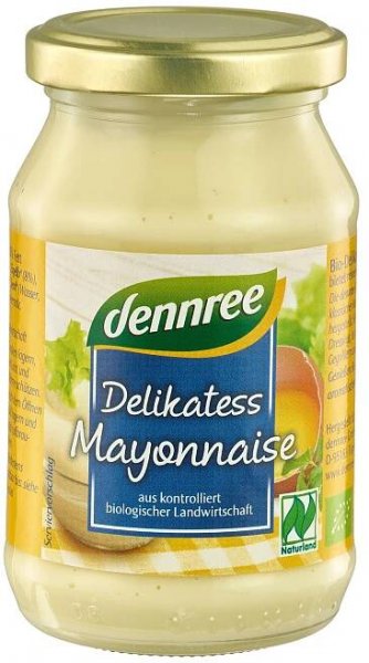 Majonéza 250 ml BIO DENNREE - - Megaknihy.cz