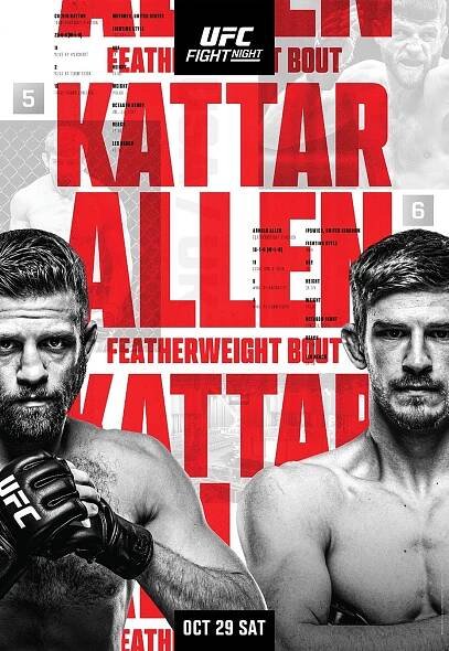 UFC Fight Night: Kattar vs. Allen (2022)