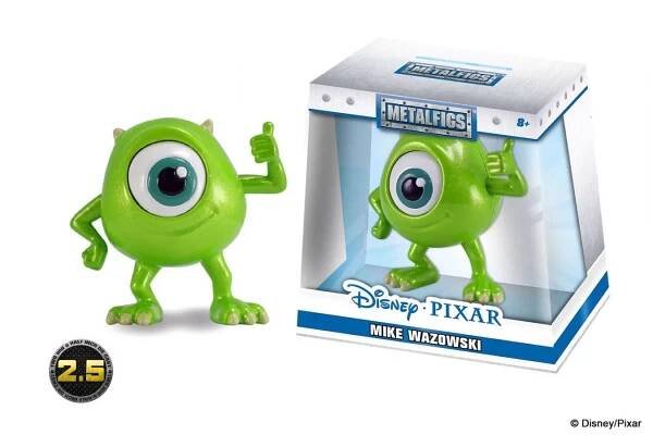 Disney Metalfigs Kov. Mini Figure Mike Wazowski 6 cm Jada Toys