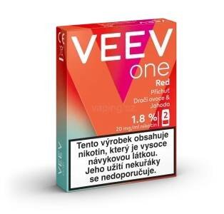 VEEV ONE náplně Red 20mg - 2ks
