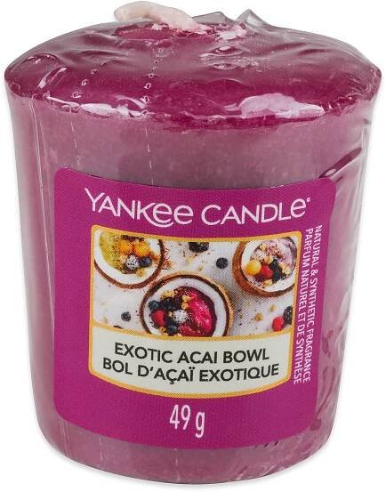 Svíčka YANKEE CANDLE Exotic Acai Bowl 49 g 45 Kč