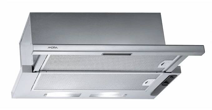 Vestavný odsavač par výsuvný model OT 610 X | MORA