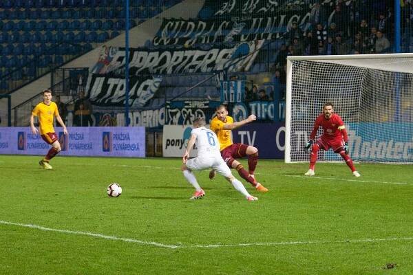 22. kolo fotbalové Fortuna ligy mezi FC Liberec a FK Dukla Praha
