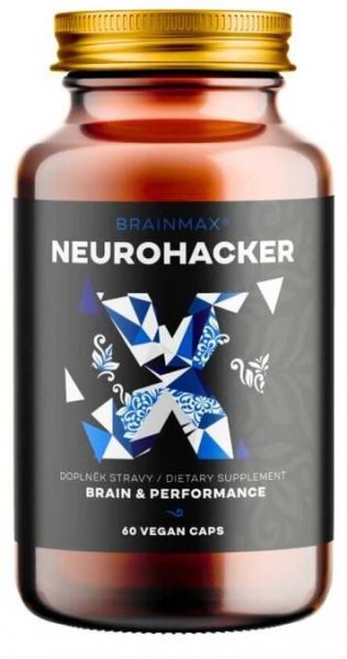 BrainMax - NeuroHacker - Dopamine Upgrade! - 60 kapslí