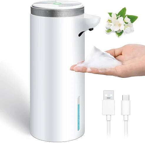DÁVKOVAČ MÝDLA TEKUTINY V PĚNĚ 340ML AUTOMAT BEZDOTYKOVÝ DISPENSER za 499.00CZK - Allegro