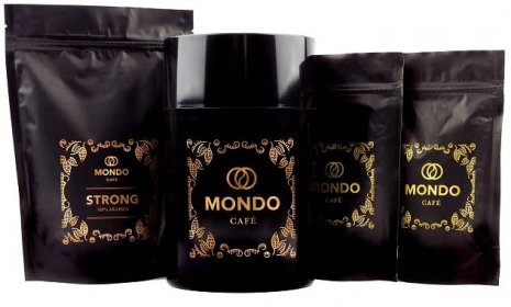 Vákuová dóza na Kávu - s logem | MONDO Café