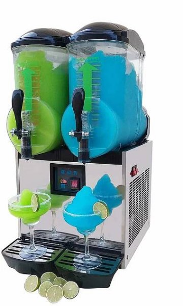 Bravo Italia 2 Bowls Slushie Machine - Commercial