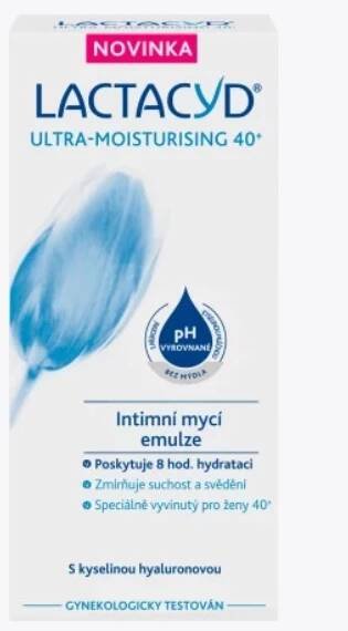 Lactacyd emulze 200ml Ultra-Moistur 40+