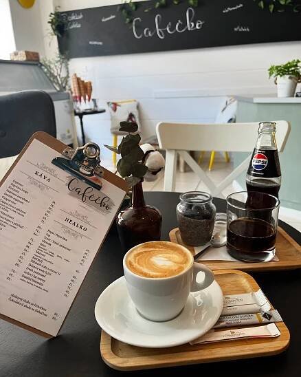 Caféčko - kavárna v Uherském Hradišti