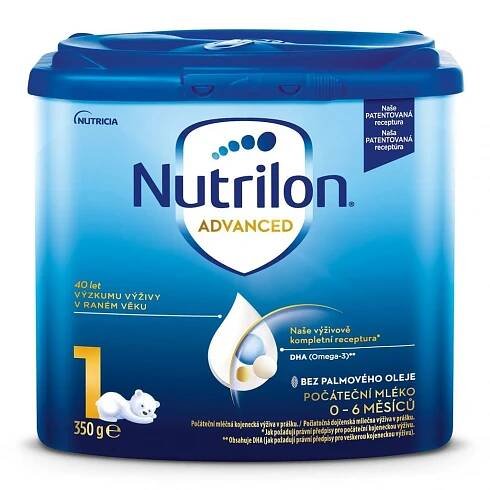 NUTRILON Advanced 1 Počáteční kojenecké mléko od 0 do 6ti měsíců 350 g