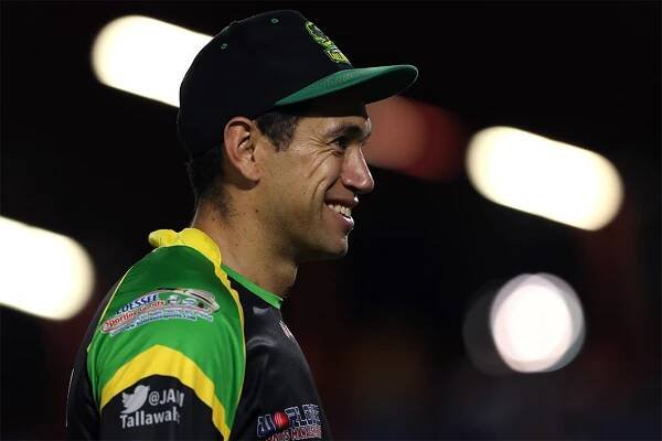 FORT LAUDERDALE, UNITED STATES- AUGUST 18: In this handout image provided by CPL T20, Ross Taylor of Jamaica Tallwahs during the Hero Caribbean Premier League match between Jamaica Tallawahs and Guyana Amazon Warriors at Central Broward Regional Park on August 18, 2018 in Florida, United States. (Photo by Ashley Allen - CPL T20/Getty Images) *** Local Caption *** Ross Taylor