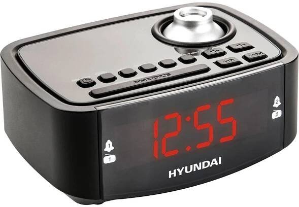Radiobudík Hyundai RAC 201 PLL BR, s projekcí, digitální FM tuner | Patro.cz