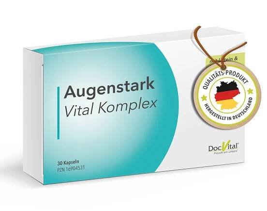Augenstark Vital Komplex - DocVital® Shop - Nahrungsergänzungsmittel
