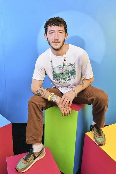 Frankie Jonas at an event for Claim to Fame (2022)