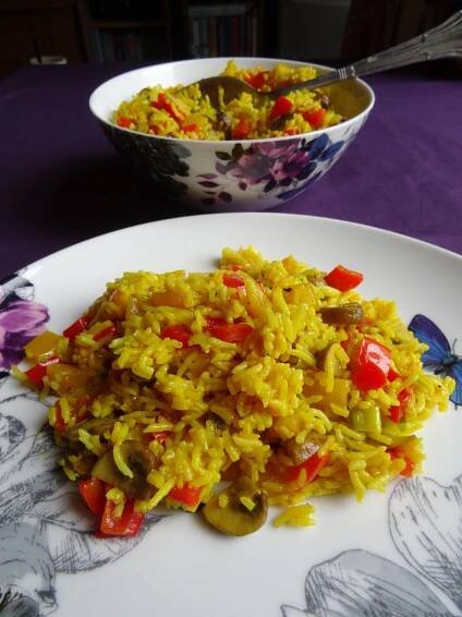 Savoury Rice - The Credit Crunch Cooke