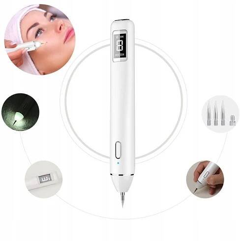 SADA NA ODSTRAŇOVÁNÍ BRADAVIC PRO KOŽNÍ LÉZE, TETOVÁNÍ, JIZVY, PLAZMOVÉ PERO, LASER, 8 ÚROVNÍ