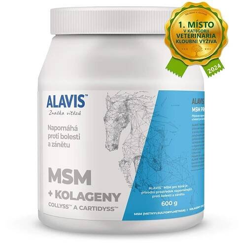 ALAVIS MSM pre kone a patentované kolagény na kĺby