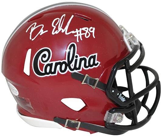 Bryan Edwards Autographed South Carolina Gamecocks Mini Helmet BAS 28036