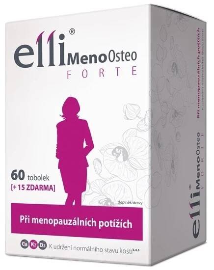 Elli MenoOsteo FORTE tob.60 +15zdarma - skladem