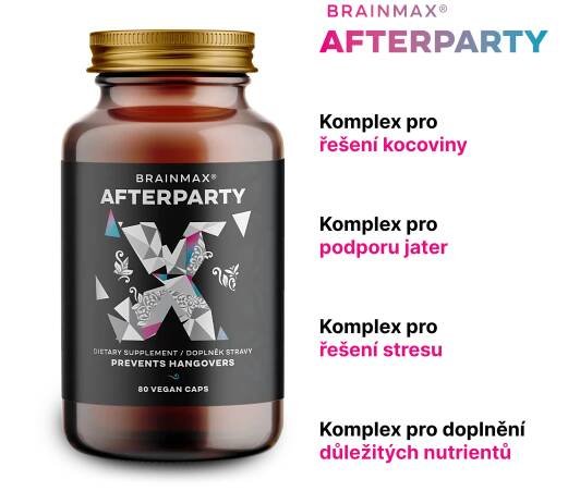 BrainMax After Party - řešení ranní kocoviny