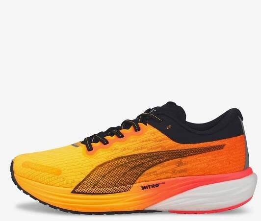 Puma - Oranžovo-žluté pánské tenisky Puma Deviate Nitro 2 | ZOOT.cz