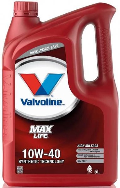 Valvoline Max Life 10W-40 5 l