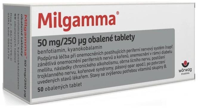 Milgamma por.tbl.obd.50