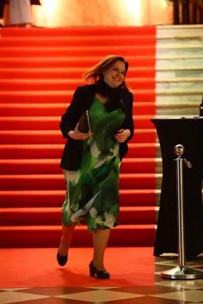 FOTO: Dagmar Jandová alias Kvízová dáma měla skvělou náladu.