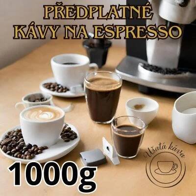 Předplatné káv 1000g na espresso