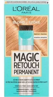 L'Oréal Paris Magic Retouch Permanent permanentní barva na rychlé zakrytí odrostů 8 blond 18 ml
