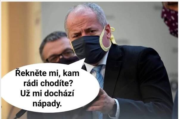 Prymula dal lidem novou munici. Internet se baví na úkor nových opatření