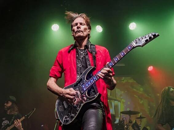 Steve Vai performing live