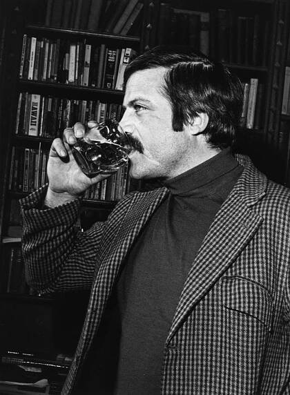 ‘When he’s sober, he’s boring as hell’: 25 years without Oliver Reed, the star who televised his long decline