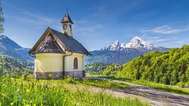 Pěší turistika v rakouských Alpách Rakousko