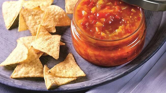 Rajčatovo-papriková salsa - skvělá k masu i brambůrkům