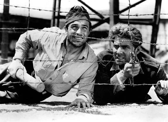 CROSS OF LORRAINE, Gene Kelly, Jean-Pierre Aumont, 1943