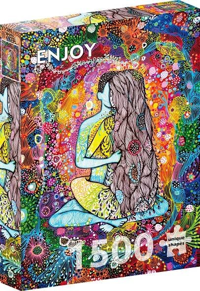 ENJOY Puzzle Kosmická láska 1500 dílků