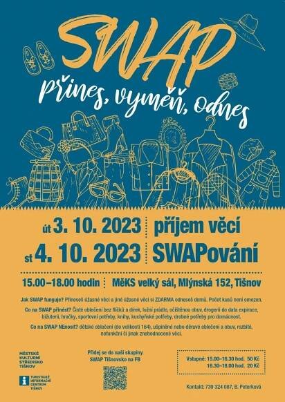 SWAP věcí | Městské kulturní středisko Tišnov