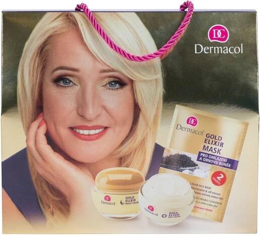 Denní pleťový krém Dermacol Gold Elixir, 50 ml