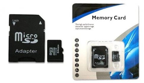 Micro SD paměťová karta 64GB