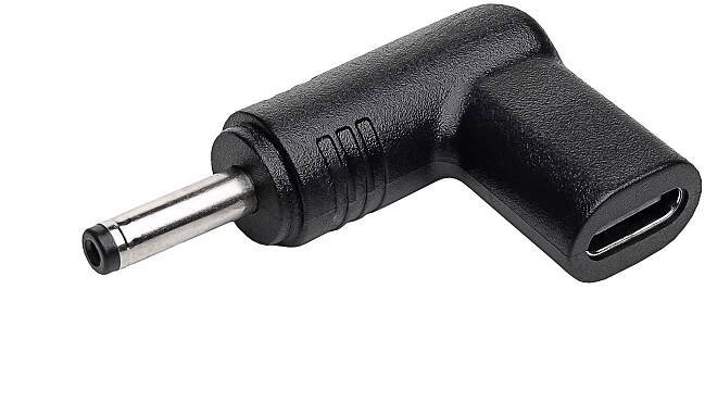 Adaptér pro notebooky AK-ND-C05 USB-C / 3.5 x 1.35 mm