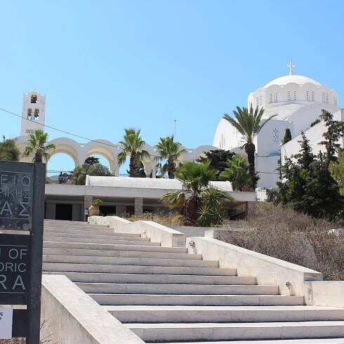 Z Heraklionu: Celodenní výlet na Santorini s volitelnou dopravou | GetYourGuide