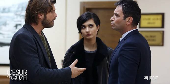 Odvážný a krásná - Epizoda 15 - Z filmu - Kıvanç Tatlıtuğ, Tuba Büyüküstün
