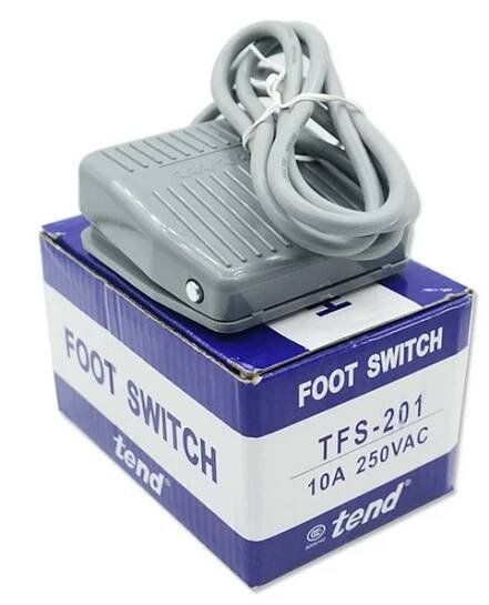 Nožní spínač TFS-201 kabel 2 m ovládací pedál EAN (GTIN) 5904384746163