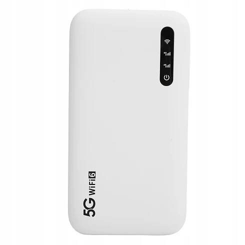 MOBILNÍ PŘENOSNÝ MODEMOVÝ ROUTER 5G SIM WIFI S BATERIÍ 6100 MAH