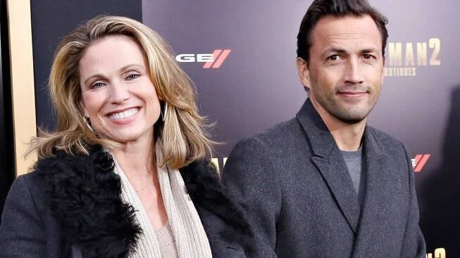 Amy Robach's ex-husband Andrew Shue still pictured on star's social media