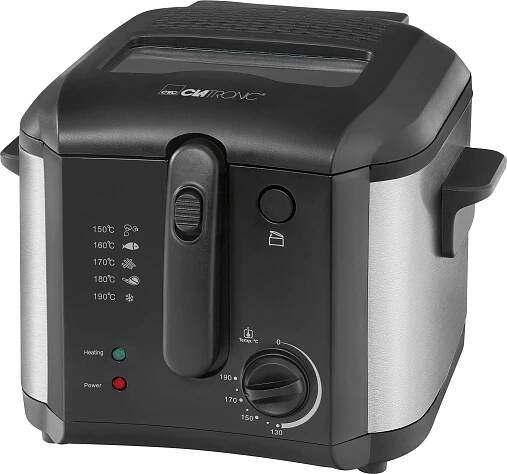 Clatronic FR 3649 černá / Fritovací hrnec / 1600 W / 2.5 l