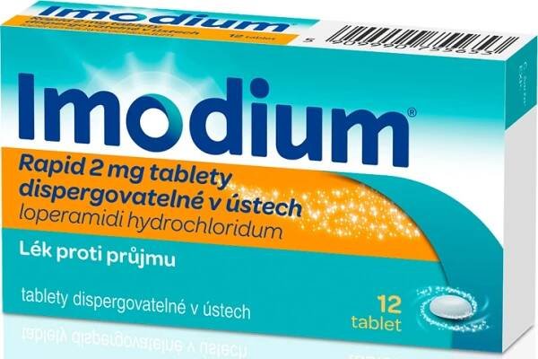 Imodium Rapid 2 mg, 12 tbl.
