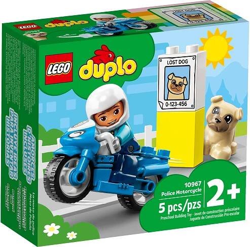 LEGO Duplo 10967 Policejní motorka od 174 Kč