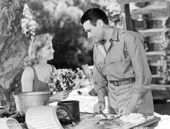 Edith Fellows, Wilbur Evans - Její první romance - Z filmu